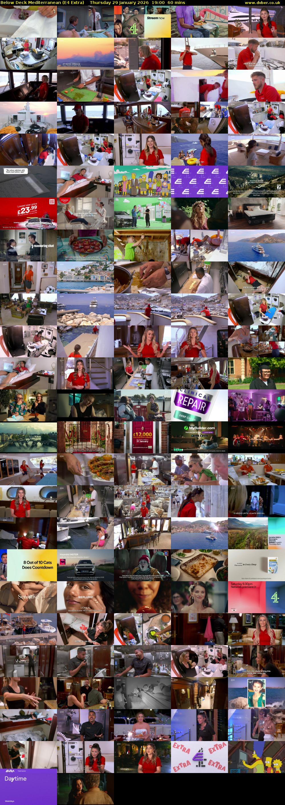 Below Deck Mediterranean (E4 Extra) Thursday 29 January 2026 19:00 - 20:00