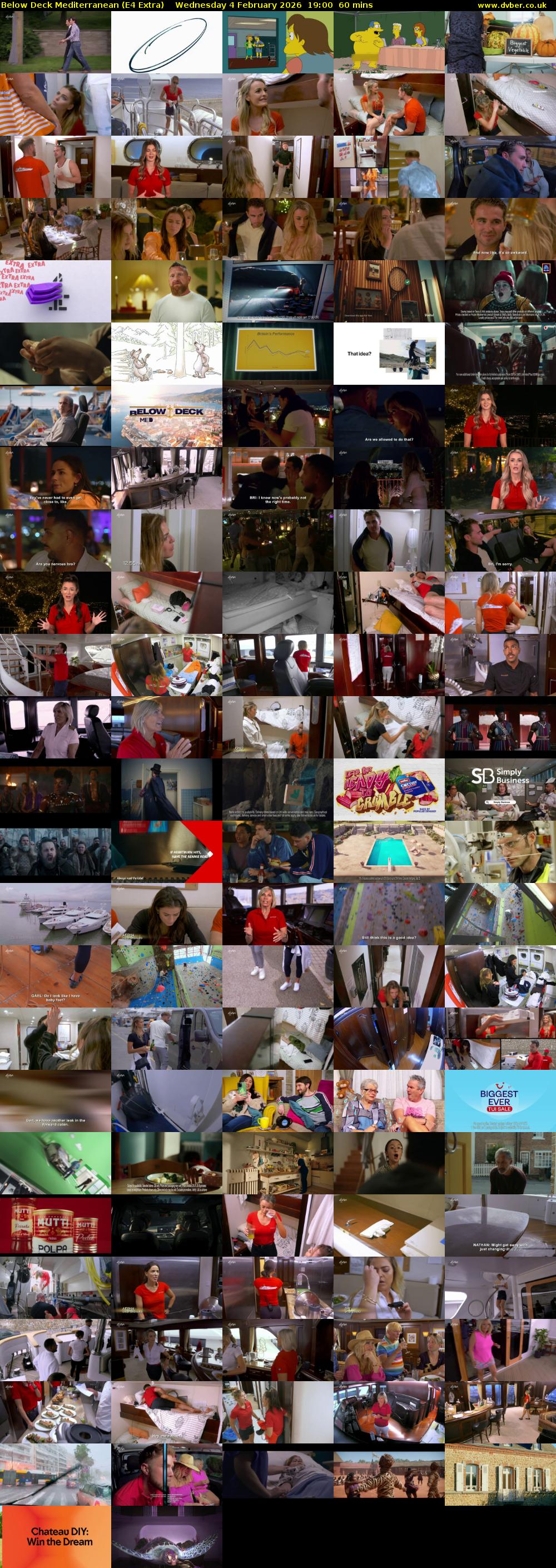 Below Deck Mediterranean (E4 Extra) Wednesday 4 February 2026 19:00 - 20:00