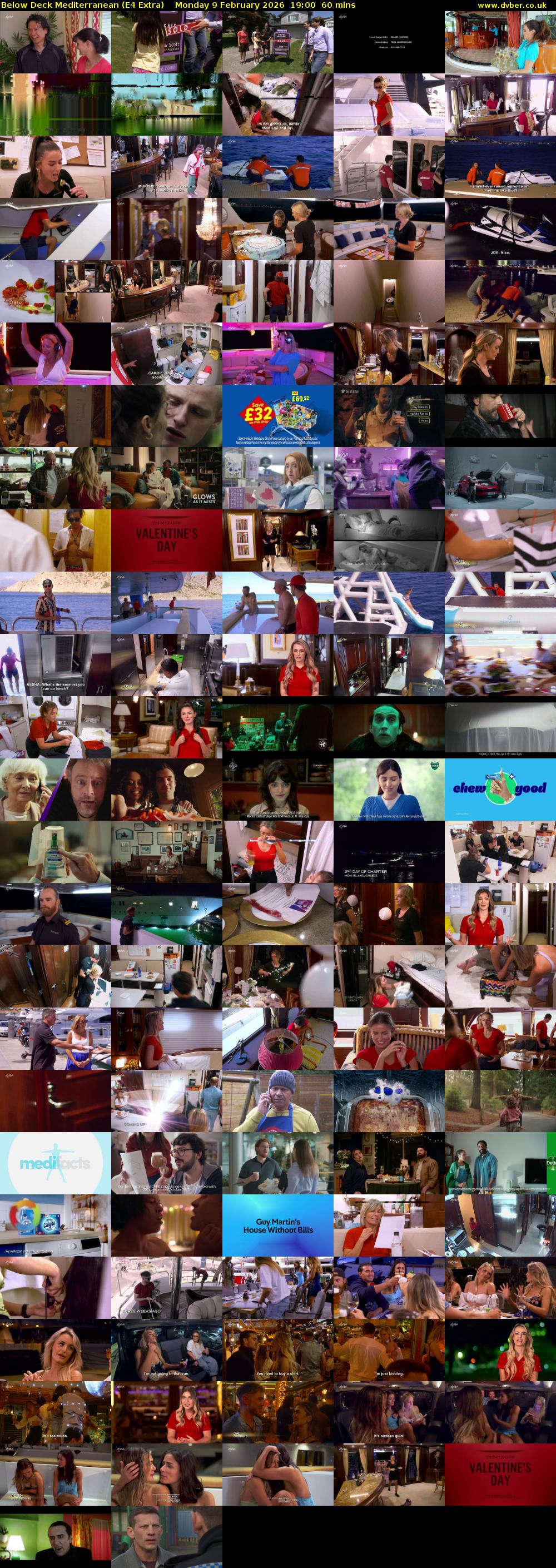 Below Deck Mediterranean (E4 Extra) Monday 9 February 2026 19:00 - 20:00