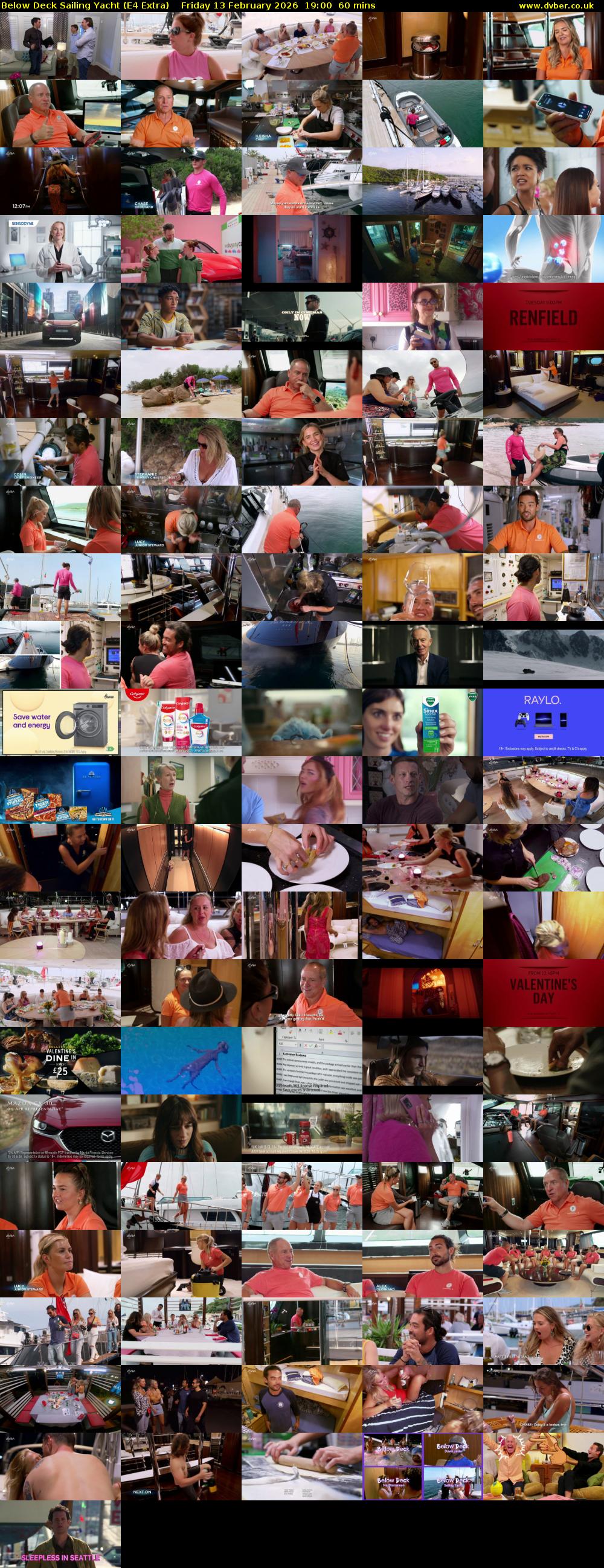 Below Deck Sailing Yacht (E4 Extra) Friday 13 February 2026 19:00 - 20:00