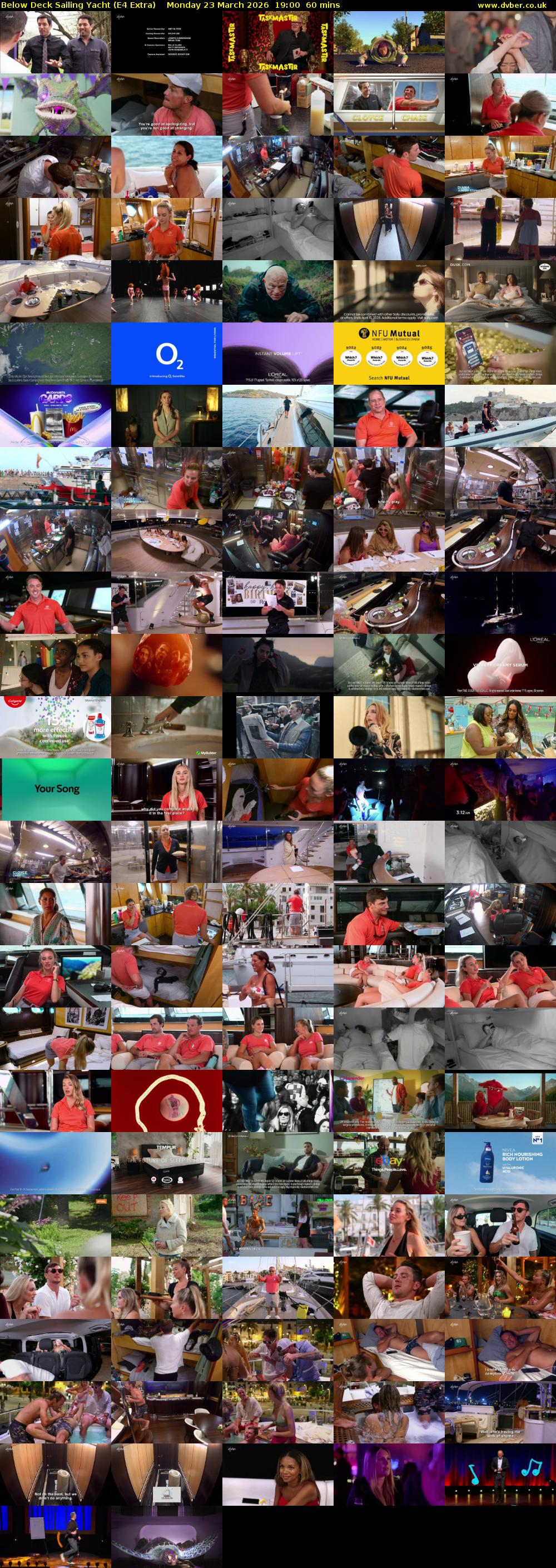 Below Deck Sailing Yacht (E4 Extra) Monday 23 March 2026 19:00 - 20:00