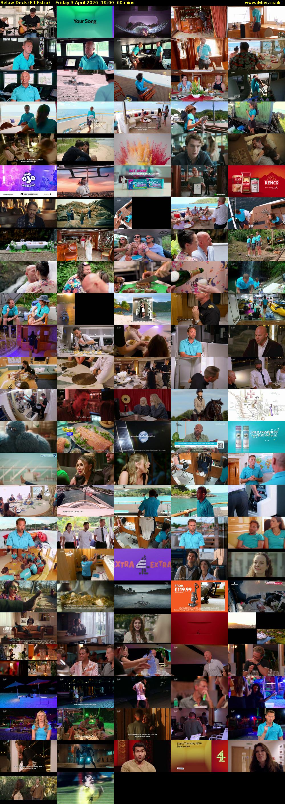 Below Deck (E4 Extra) Friday 3 April 2026 19:00 - 20:00