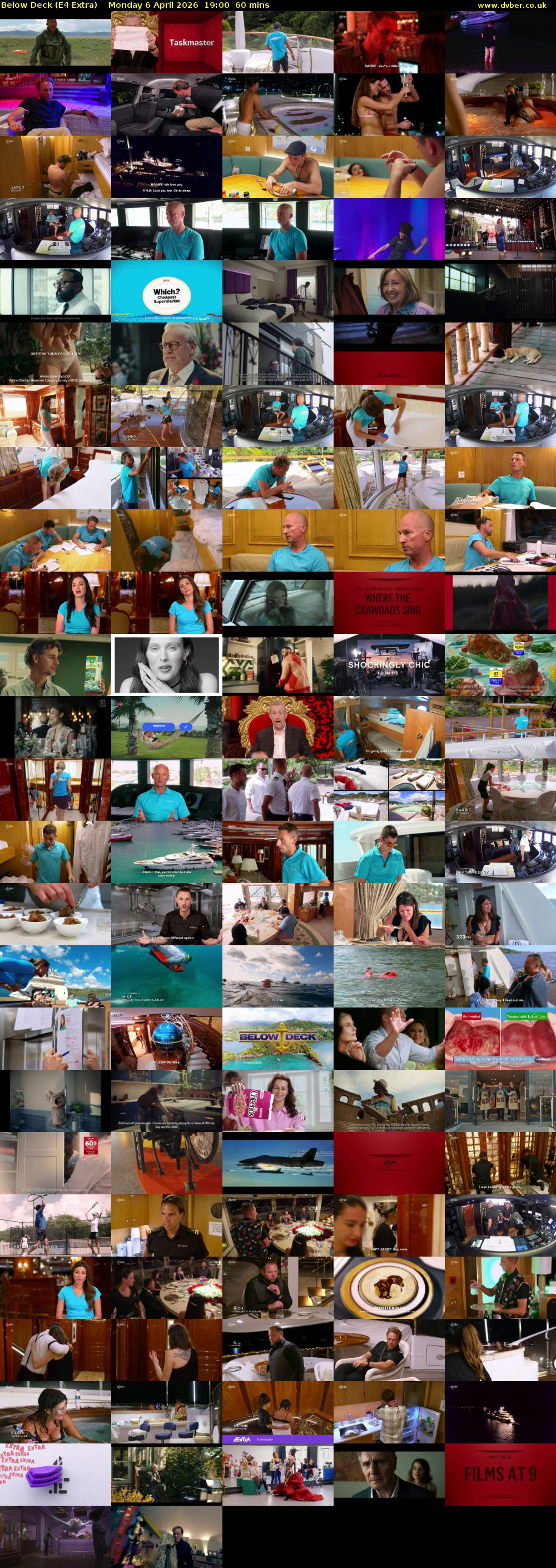 Below Deck (E4 Extra) Monday 6 April 2026 19:00 - 20:00