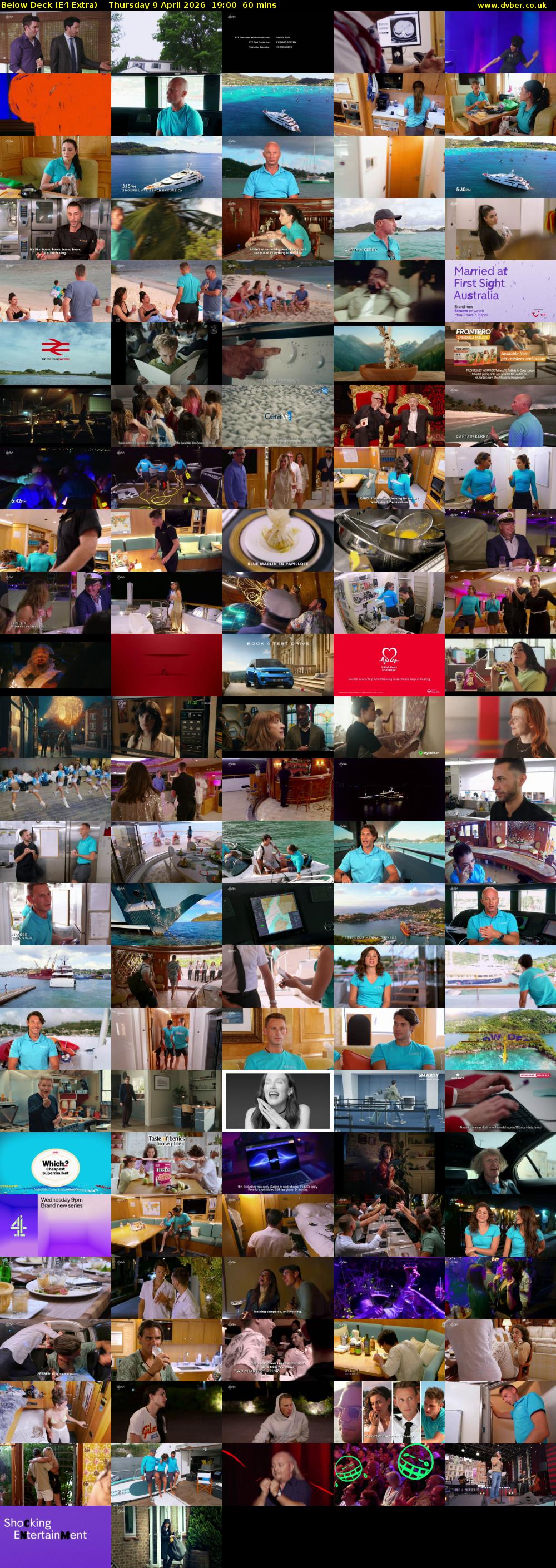 Below Deck (E4 Extra) Thursday 9 April 2026 19:00 - 20:00