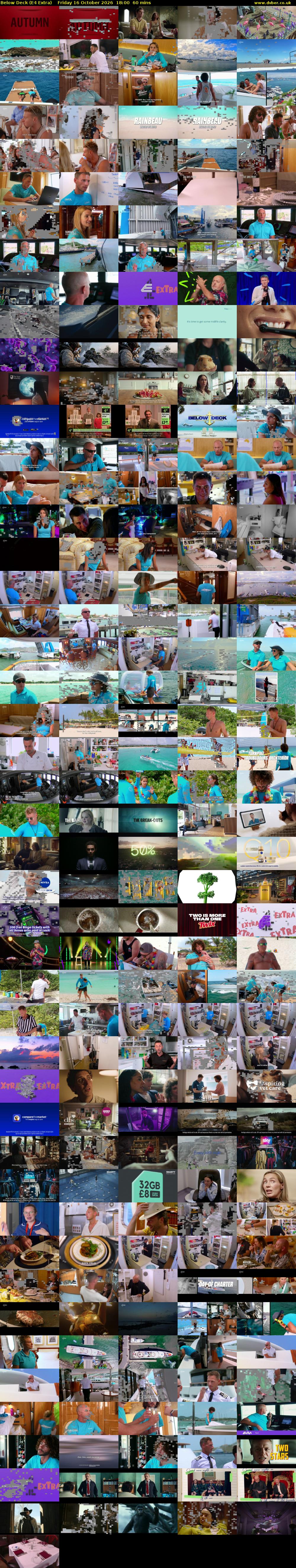 Below Deck (E4 Extra) Friday 16 October 2026 18:00 - 19:00