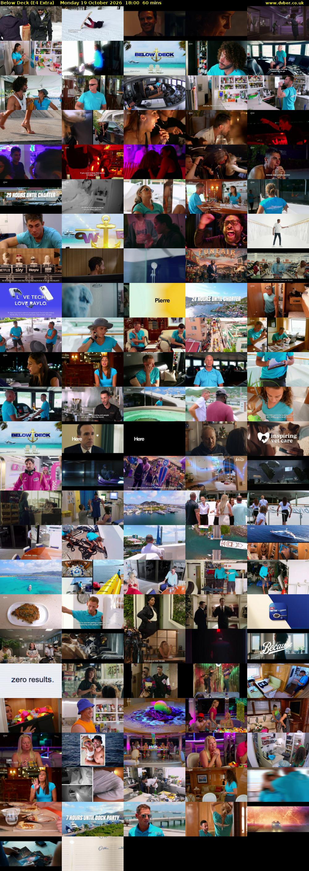 Below Deck (E4 Extra) Monday 19 October 2026 18:00 - 19:00