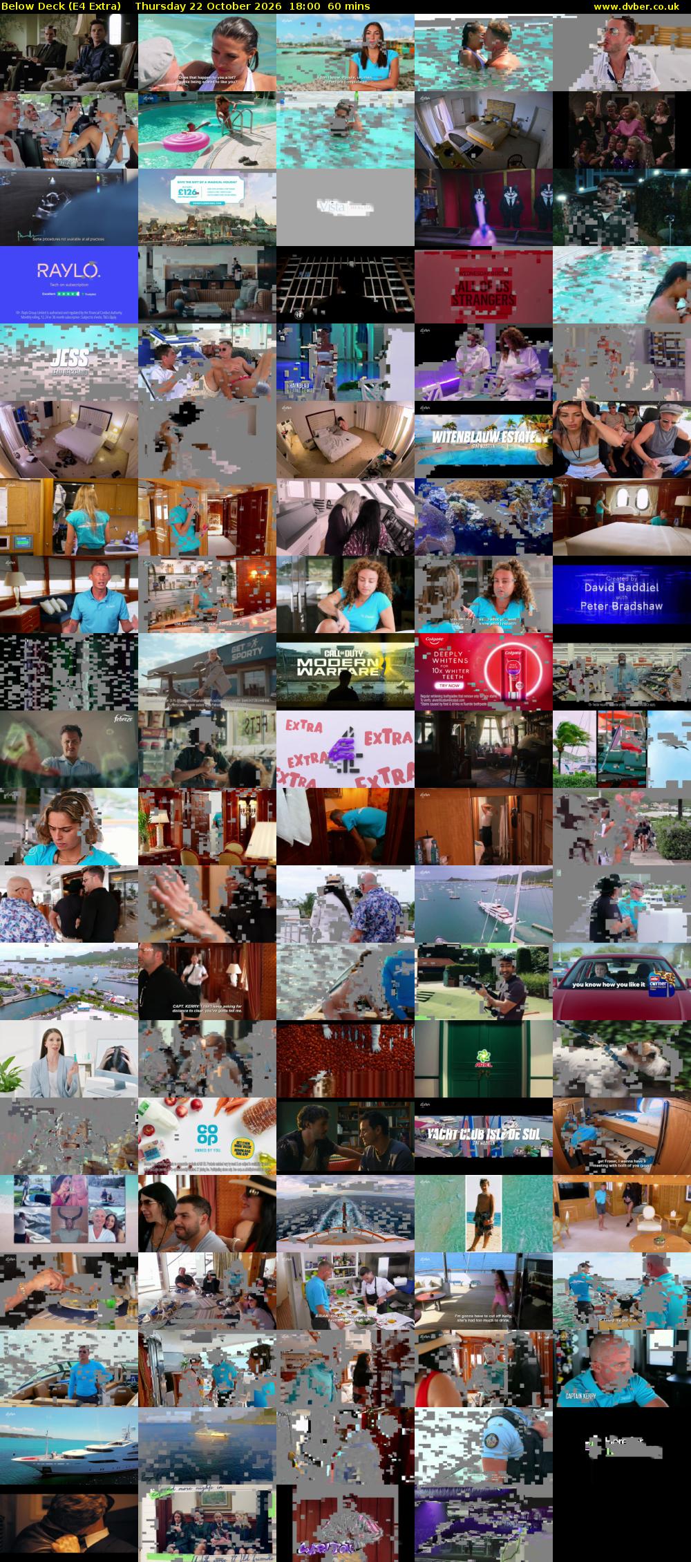 Below Deck (E4 Extra) Thursday 22 October 2026 18:00 - 19:00