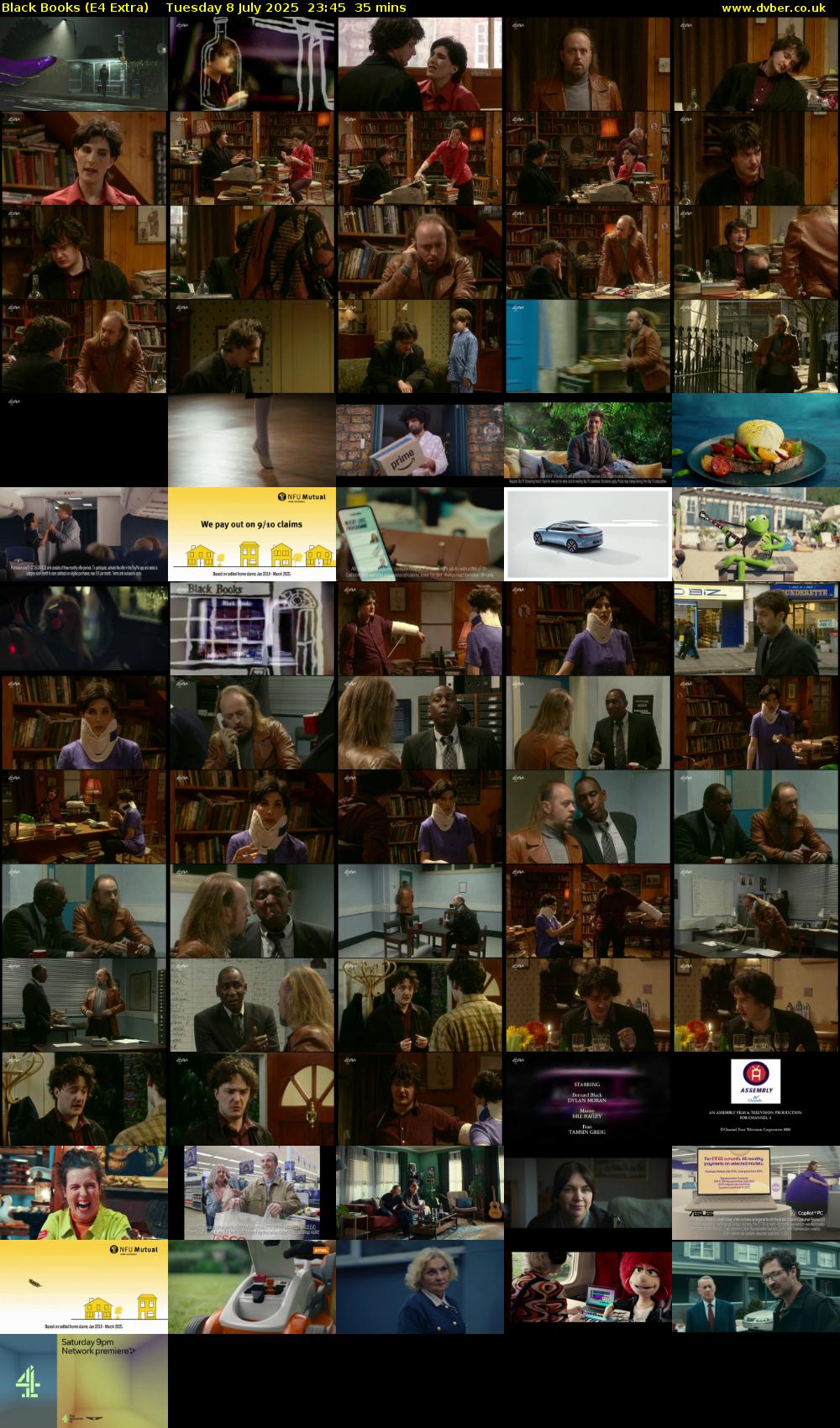 Black Books (E4 Extra) Tuesday 8 July 2025 23:45 - 00:20