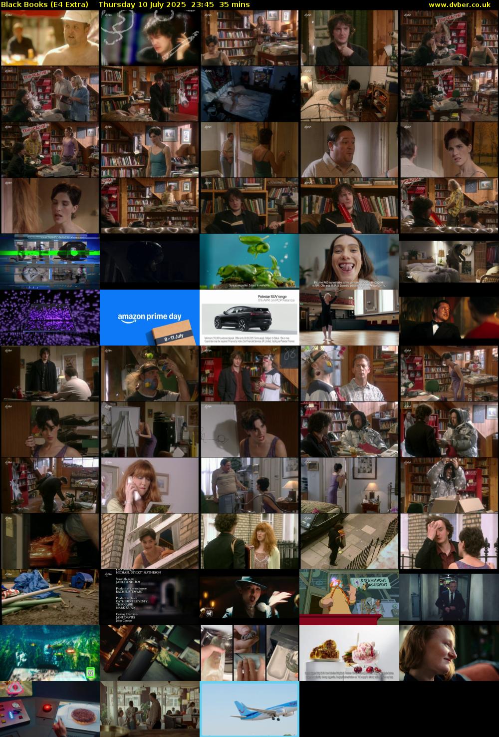 Black Books (E4 Extra) Thursday 10 July 2025 23:45 - 00:20