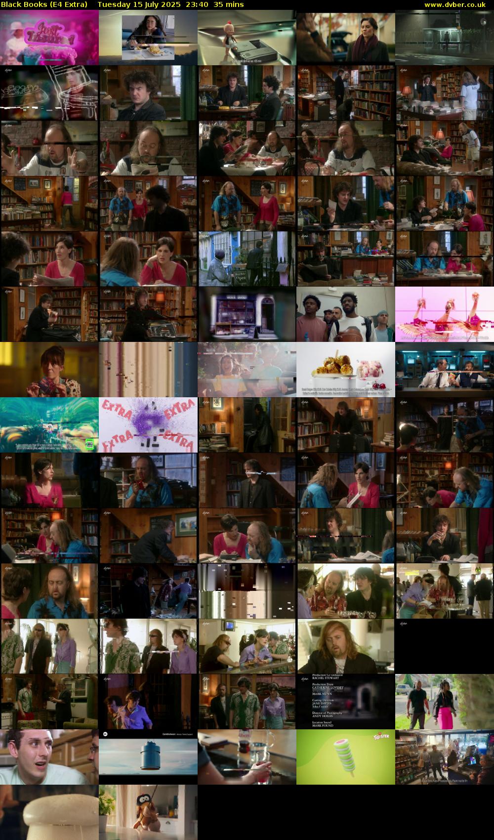 Black Books (E4 Extra) Tuesday 15 July 2025 23:40 - 00:15
