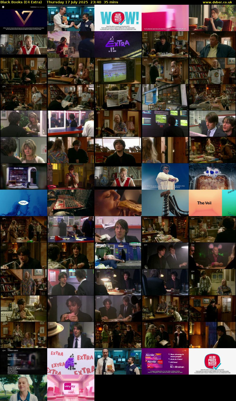 Black Books (E4 Extra) Thursday 17 July 2025 23:40 - 00:15