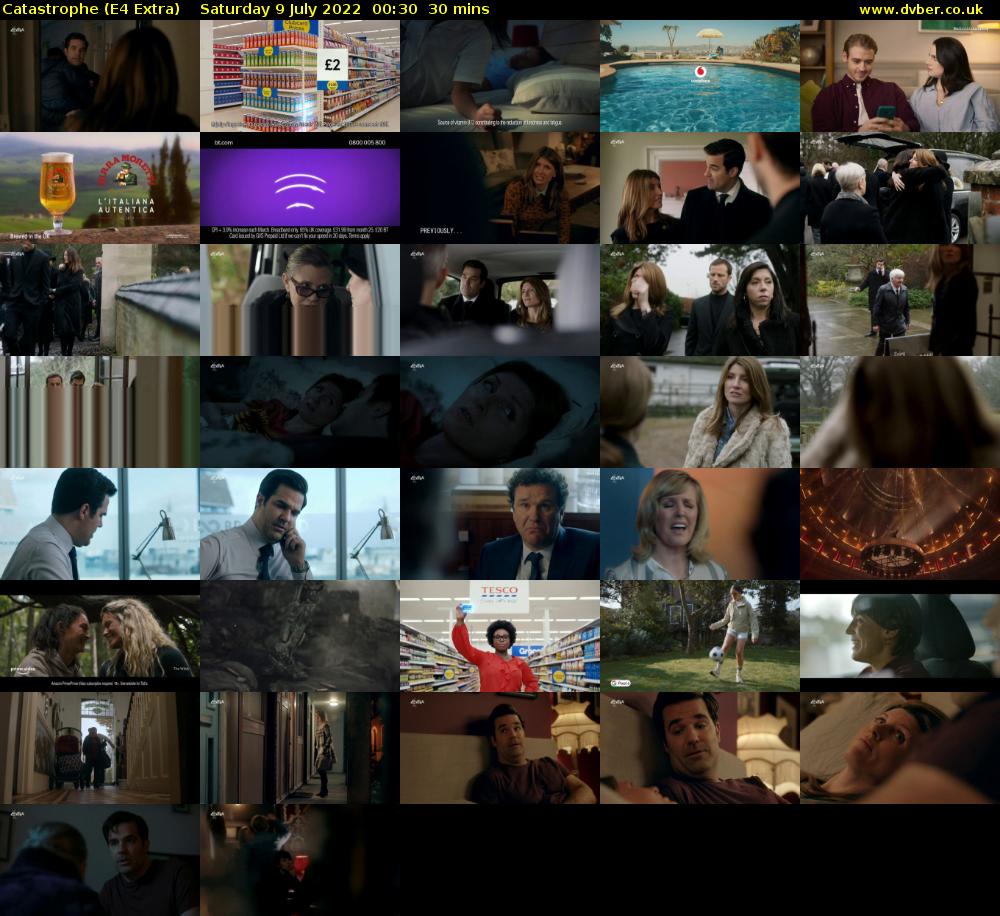 Catastrophe (E4 Extra) Saturday 9 July 2022 00:30 - 01:00