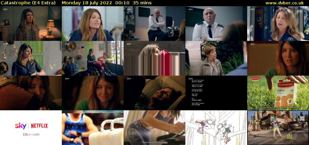Catastrophe (E4 Extra) Monday 18 July 2022 00:10 - 00:45