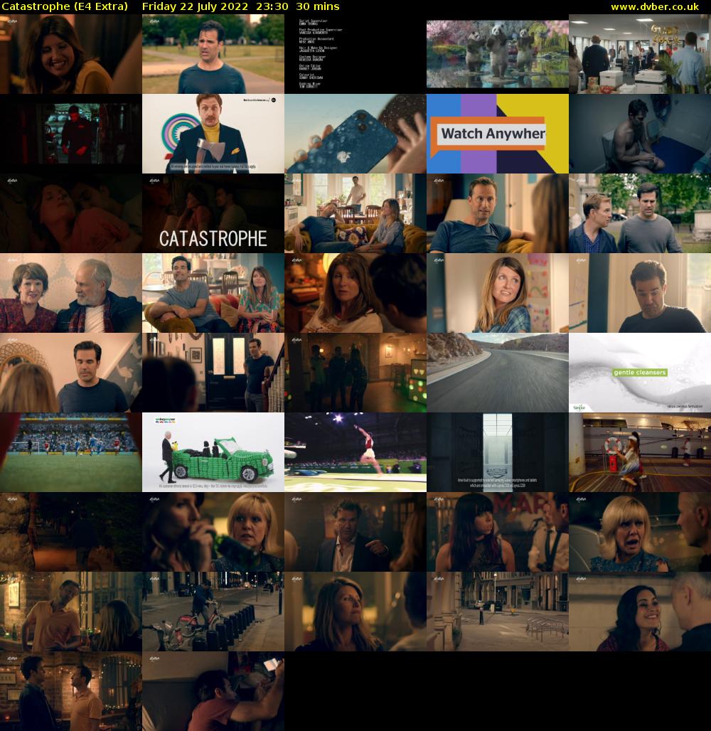 Catastrophe (E4 Extra) Friday 22 July 2022 23:30 - 00:00