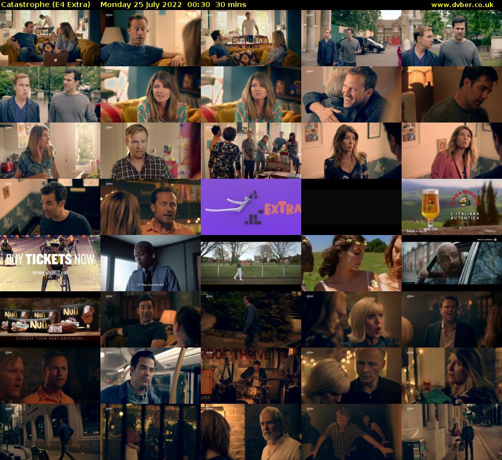 Catastrophe (E4 Extra) Monday 25 July 2022 00:30 - 01:00