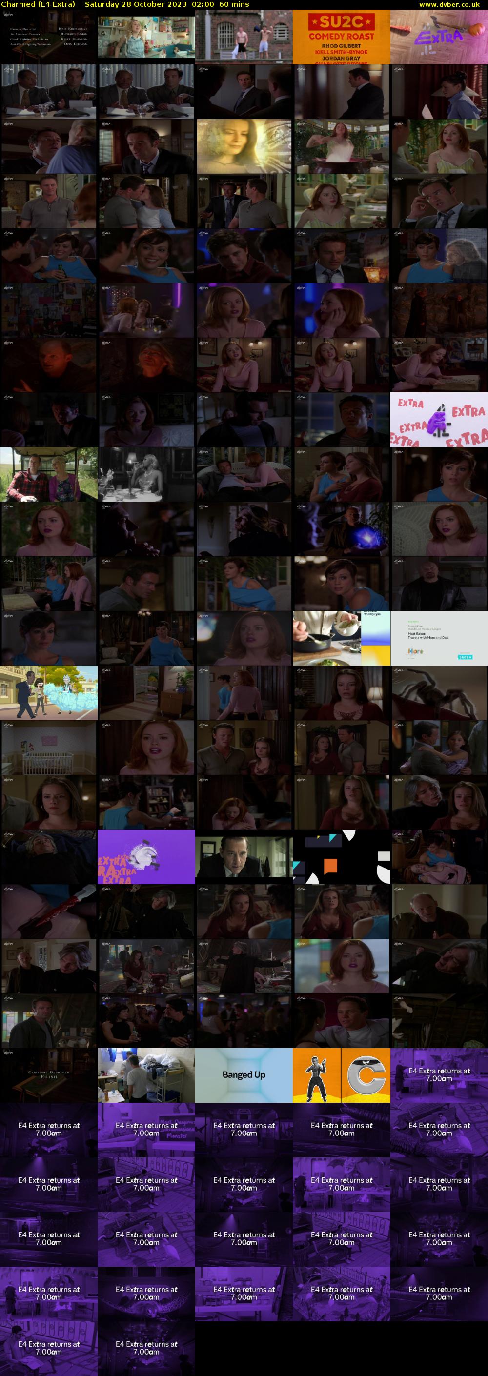 Charmed (E4 Extra) Saturday 28 October 2023 02:00 - 03:00