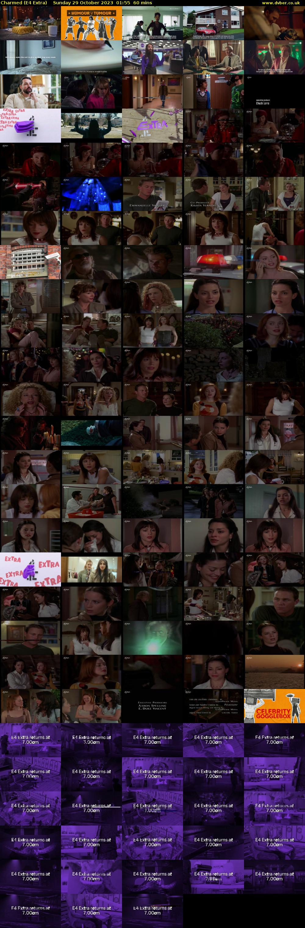 Charmed (E4 Extra) Sunday 29 October 2023 01:55 - 02:55