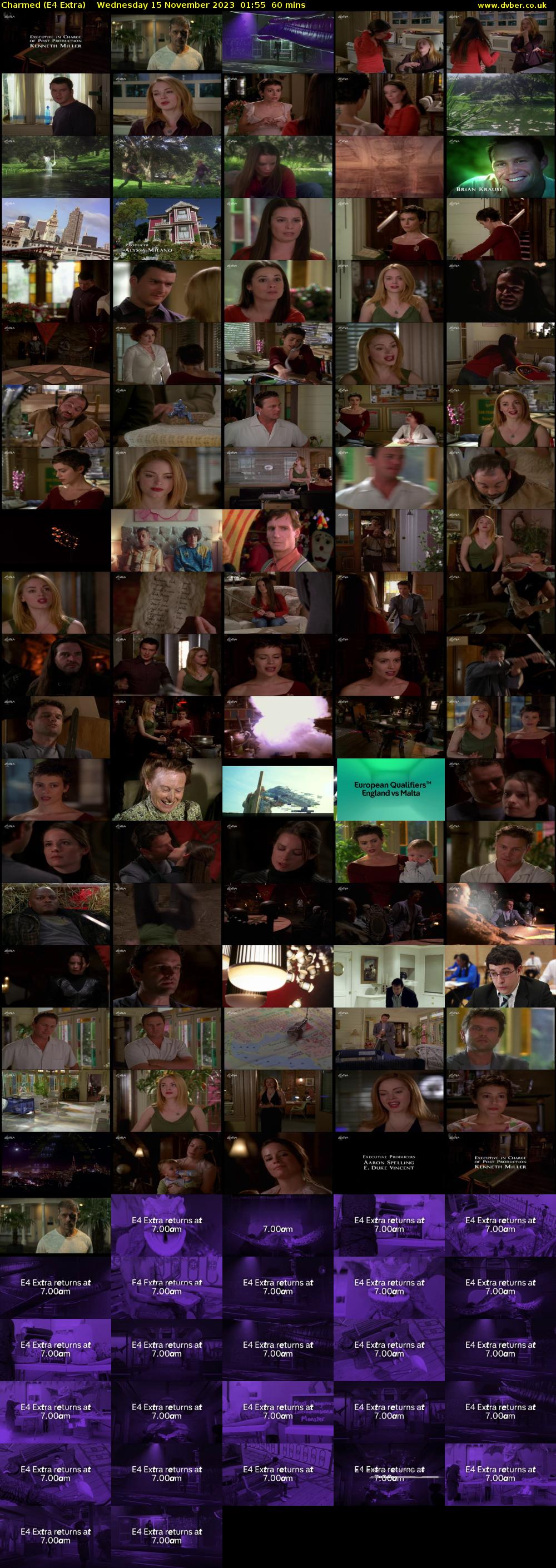 Charmed (E4 Extra) Wednesday 15 November 2023 01:55 - 02:55