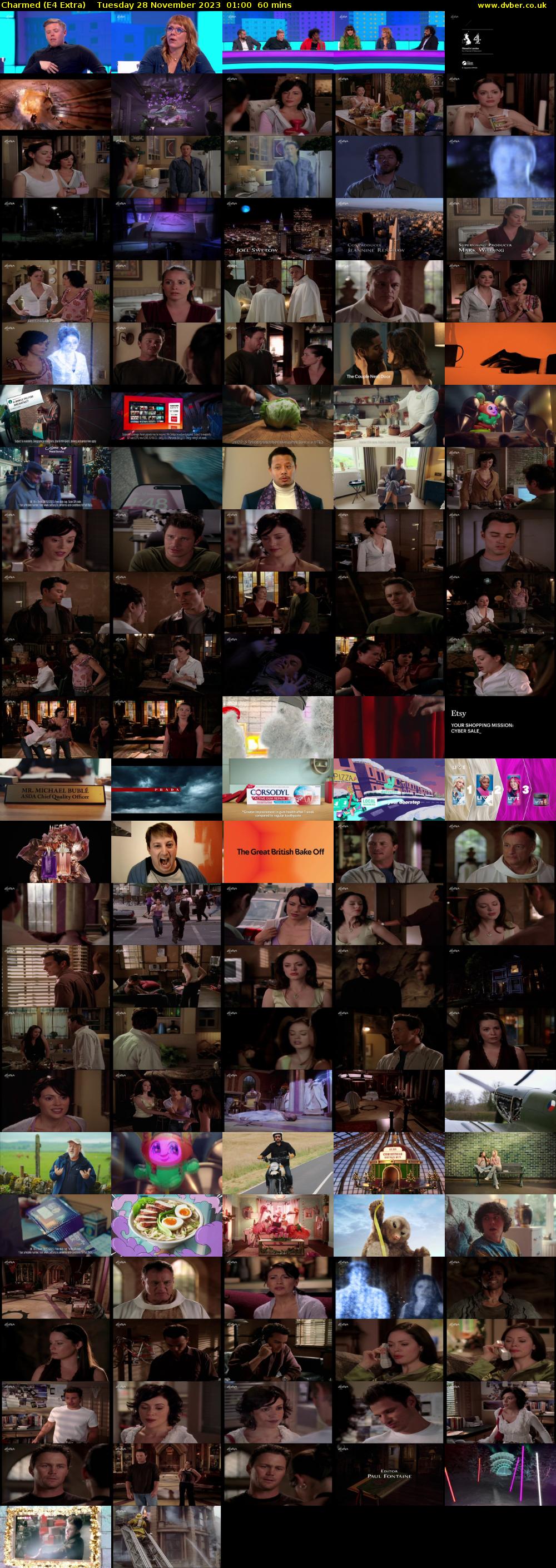 Charmed (E4 Extra) Tuesday 28 November 2023 01:00 - 02:00
