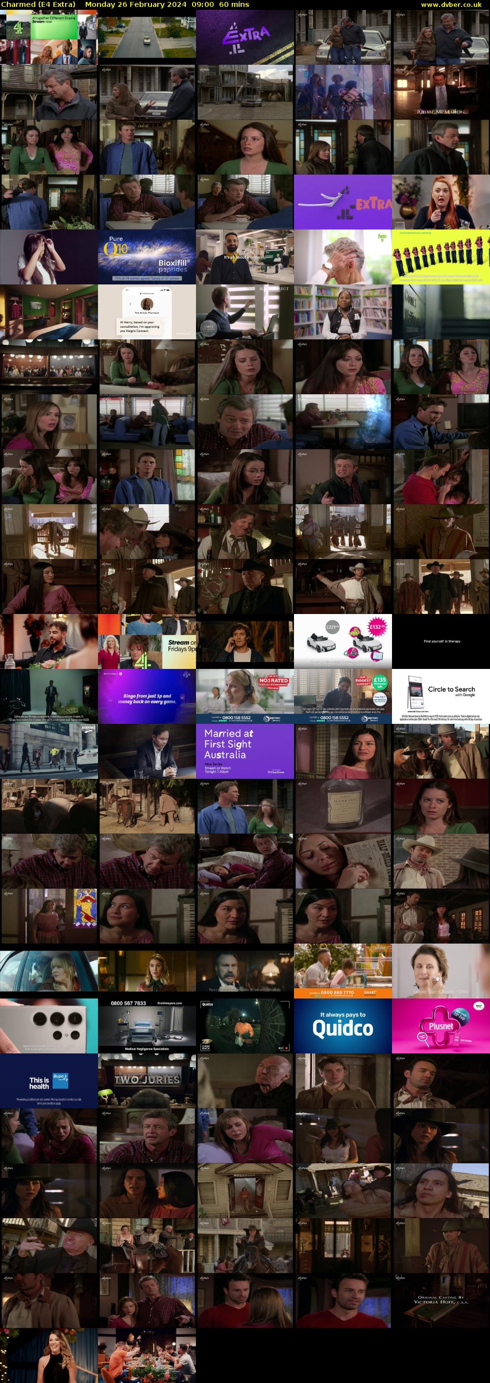 Charmed (E4 Extra) Monday 26 February 2024 09:00 - 10:00