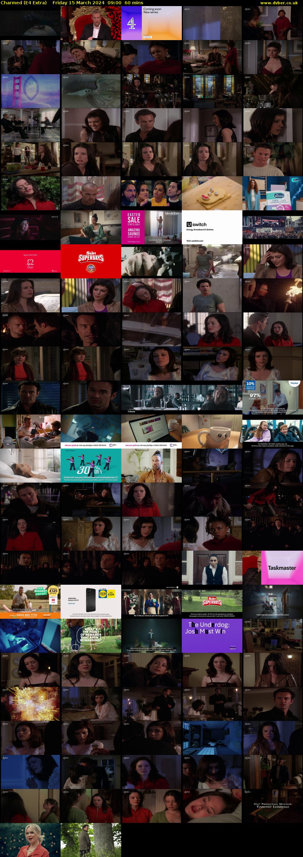 Charmed (E4 Extra) Friday 15 March 2024 09:00 - 10:00