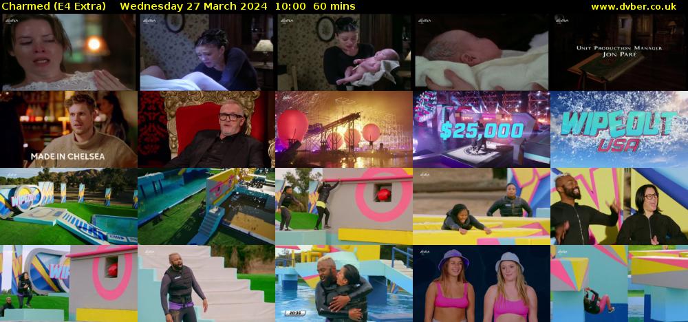 Charmed (E4 Extra) Wednesday 27 March 2024 10:00 - 11:00