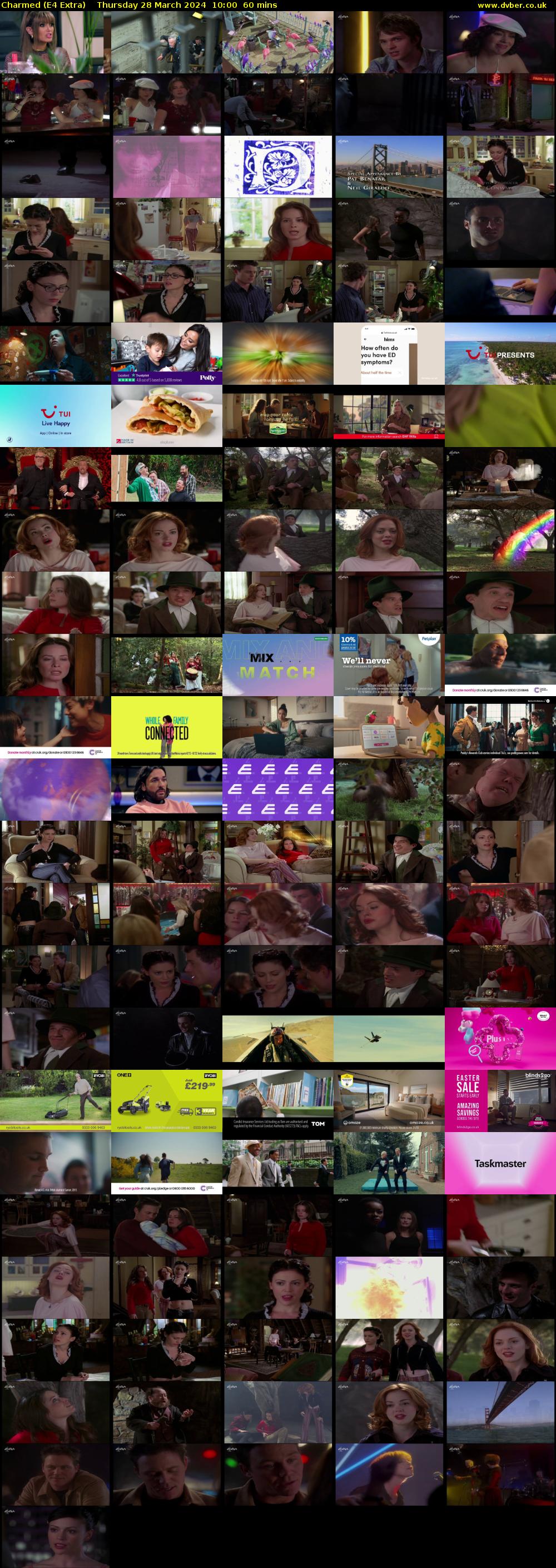 Charmed (E4 Extra) Thursday 28 March 2024 10:00 - 11:00