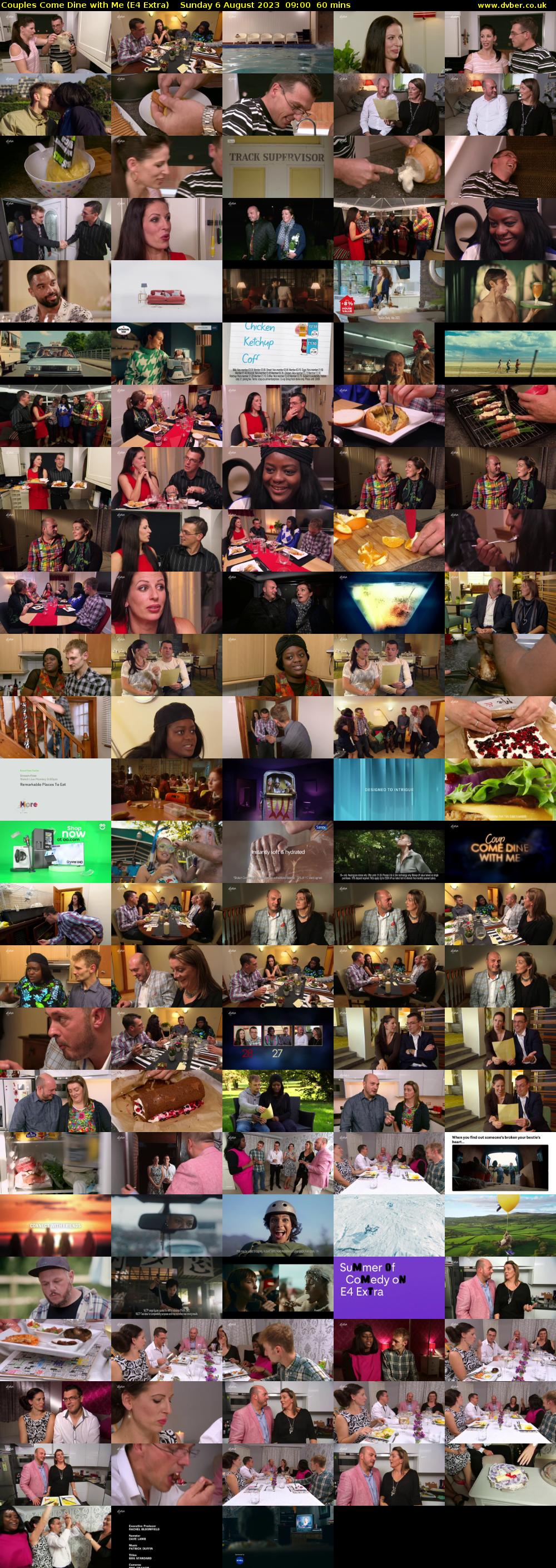Couples Come Dine with Me (E4 Extra) Sunday 6 August 2023 09:00 - 10:00