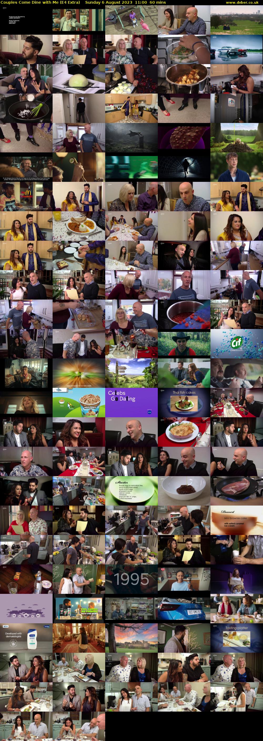 Couples Come Dine with Me (E4 Extra) Sunday 6 August 2023 11:00 - 12:00