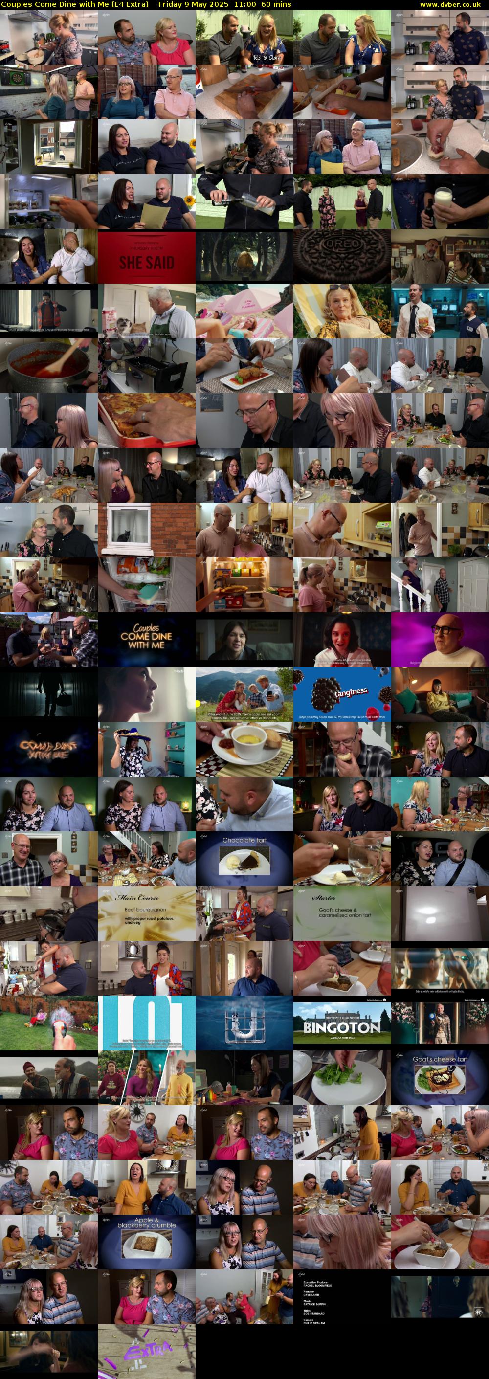 Couples Come Dine with Me (E4 Extra) Friday 9 May 2025 11:00 - 12:00