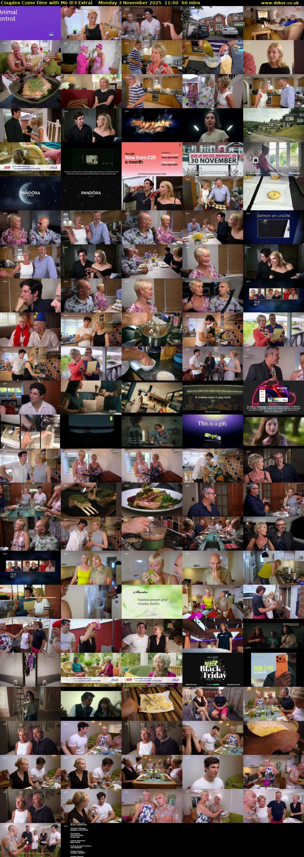 Couples Come Dine with Me (E4 Extra) Monday 3 November 2025 11:00 - 12:00