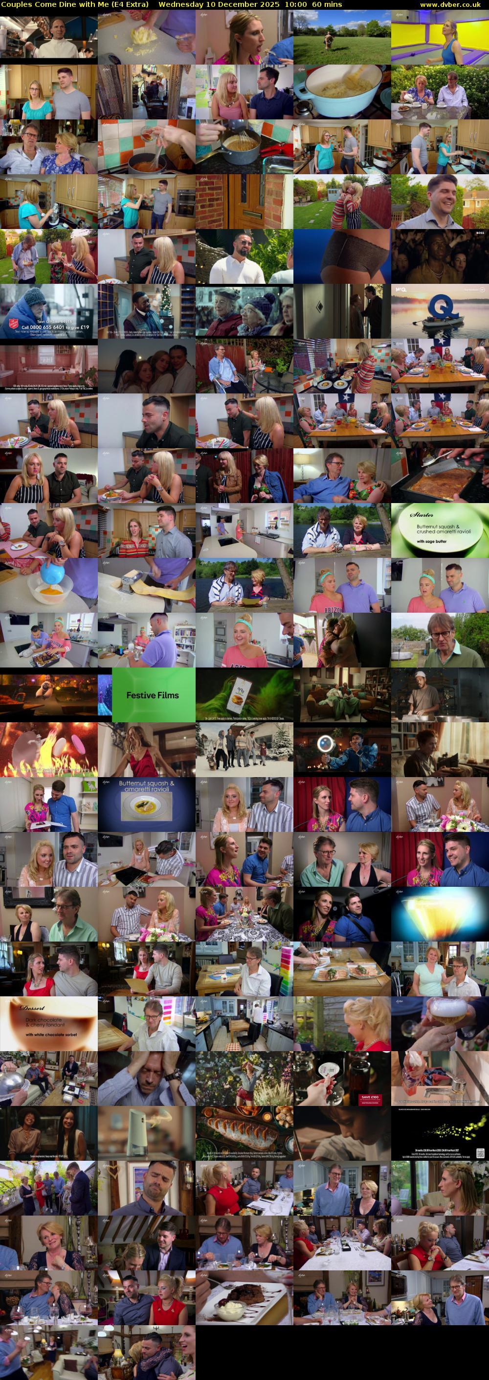 Couples Come Dine with Me (E4 Extra) Wednesday 10 December 2025 10:00 - 11:00