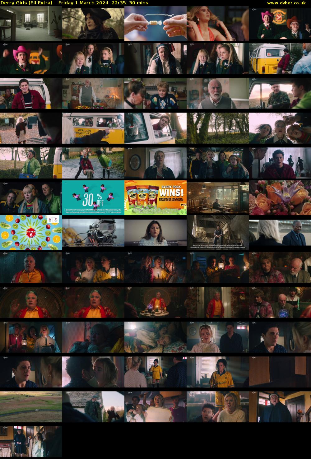 Derry Girls (E4 Extra) Friday 1 March 2024 22:35 - 23:05