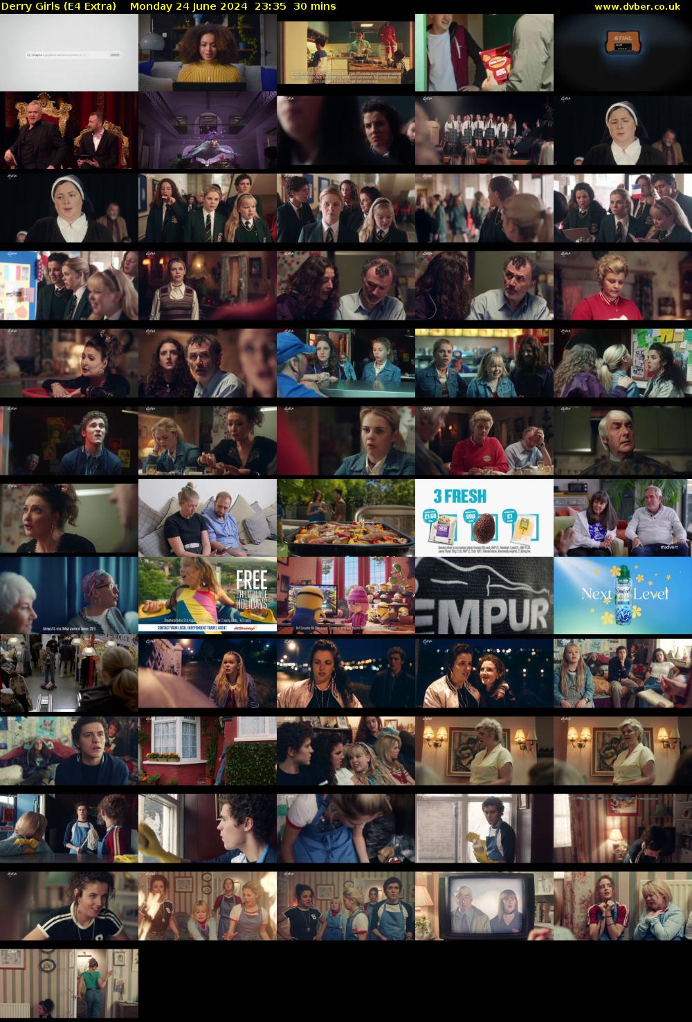 Derry Girls (E4 Extra) Monday 24 June 2024 23:35 - 00:05