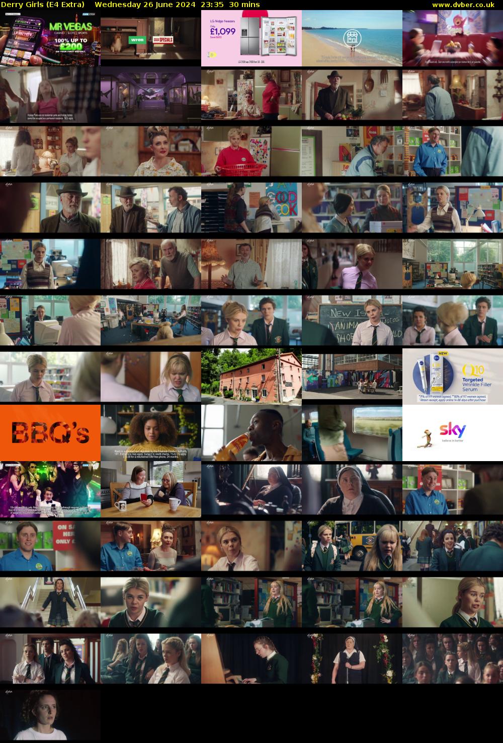 Derry Girls (E4 Extra) Wednesday 26 June 2024 23:35 - 00:05