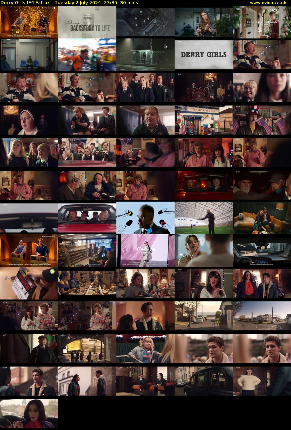 Derry Girls (E4 Extra) Tuesday 2 July 2024 23:35 - 00:05