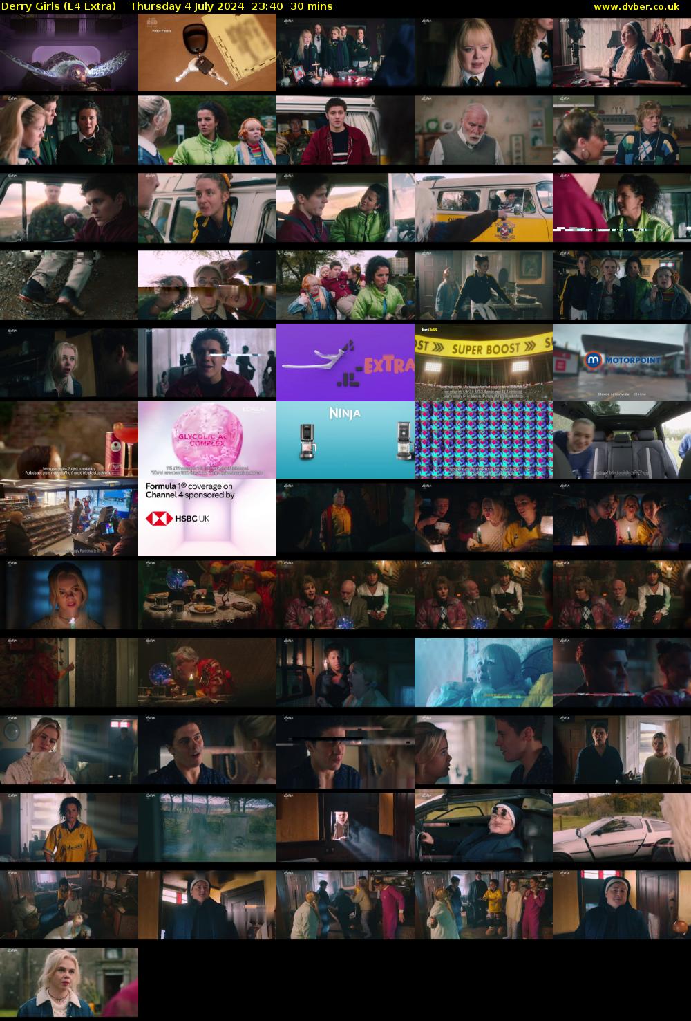 Derry Girls (E4 Extra) Thursday 4 July 2024 23:40 - 00:10