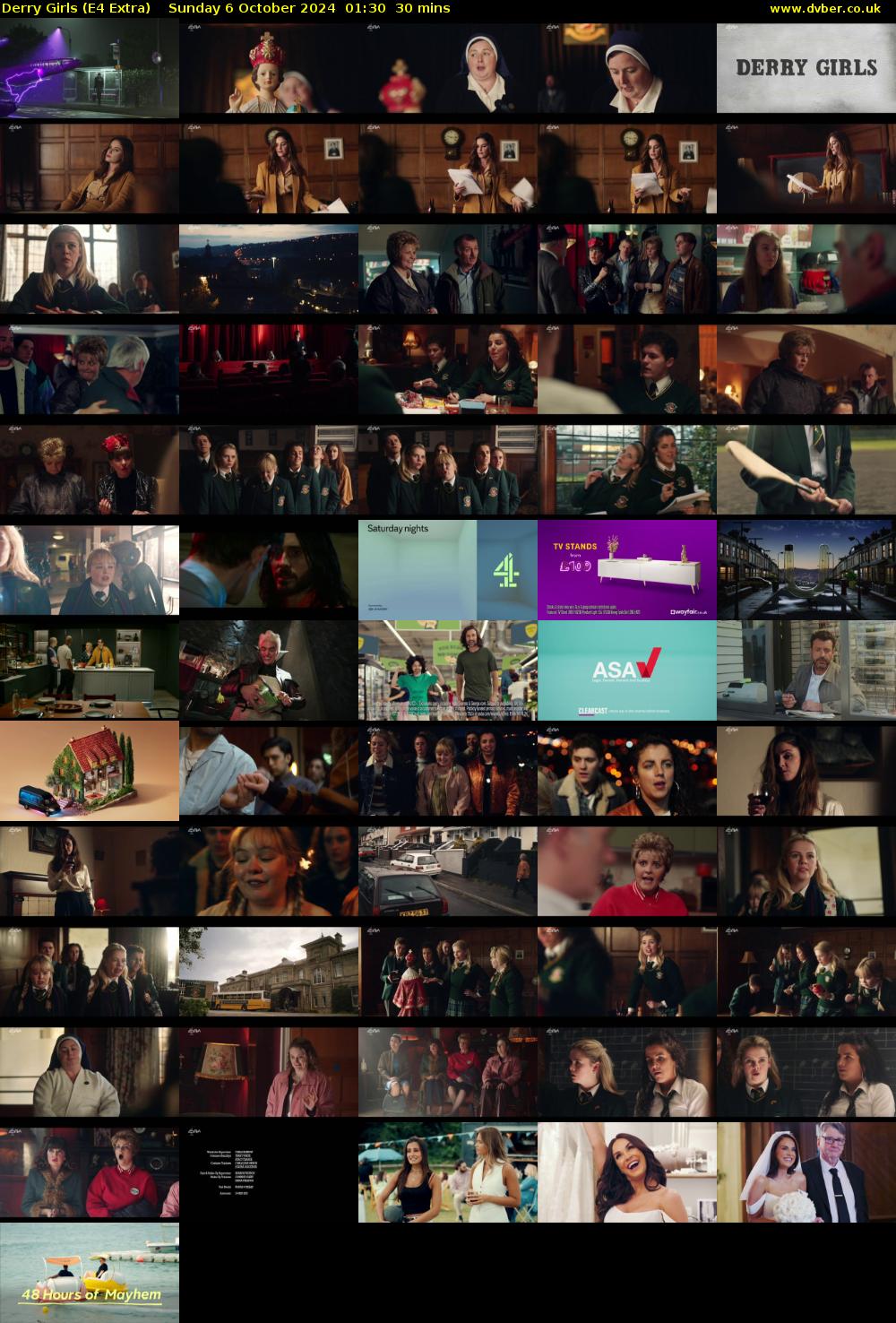 Derry Girls (E4 Extra) Sunday 6 October 2024 01:30 - 02:00