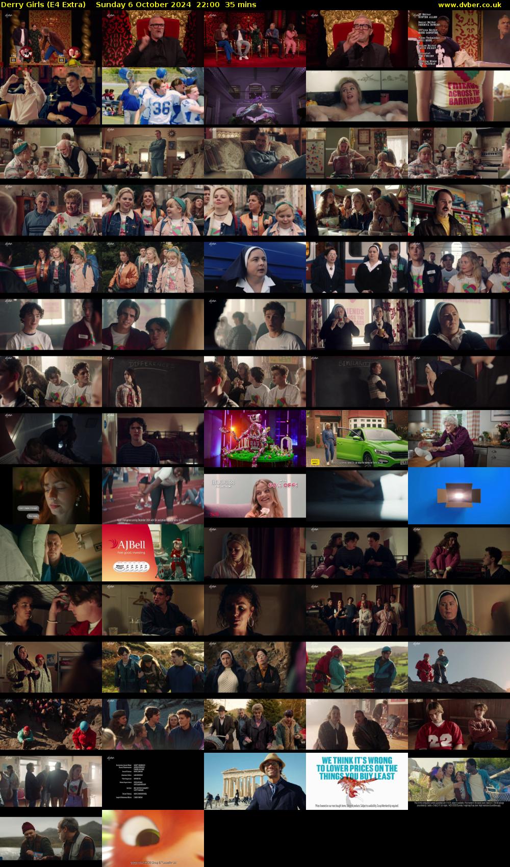 Derry Girls (E4 Extra) Sunday 6 October 2024 22:00 - 22:35