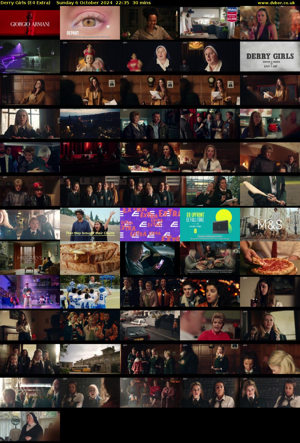 Derry Girls (E4 Extra) Sunday 6 October 2024 22:35 - 23:05