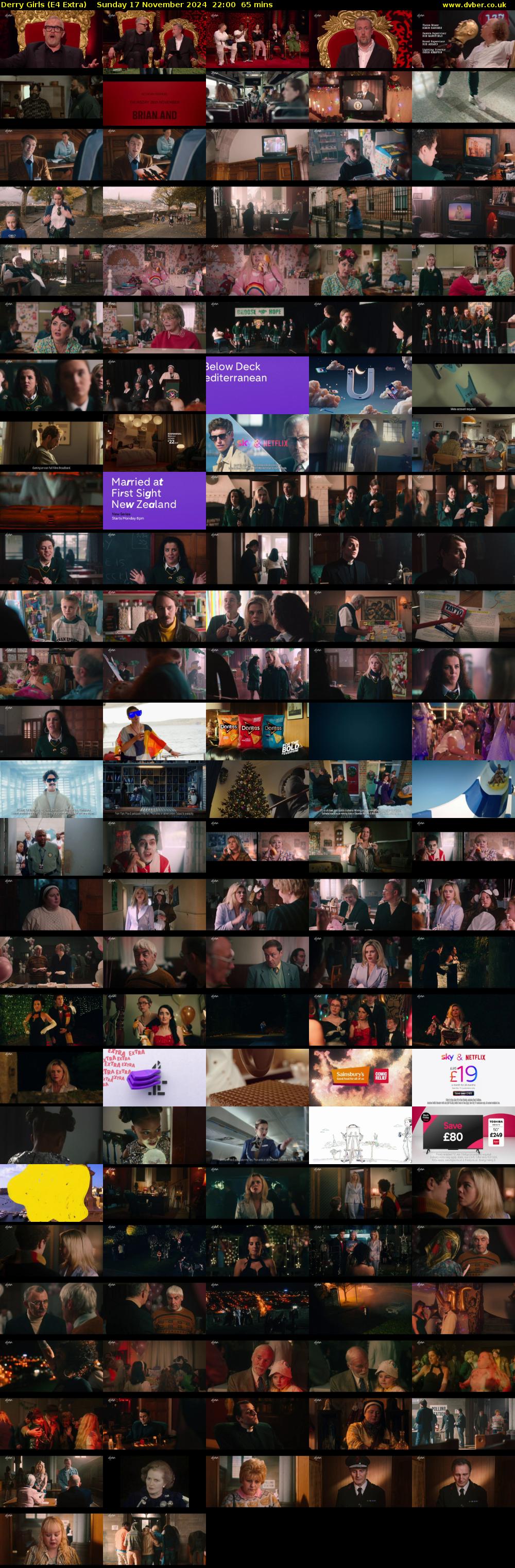 Derry Girls (E4 Extra) Sunday 17 November 2024 22:00 - 23:05