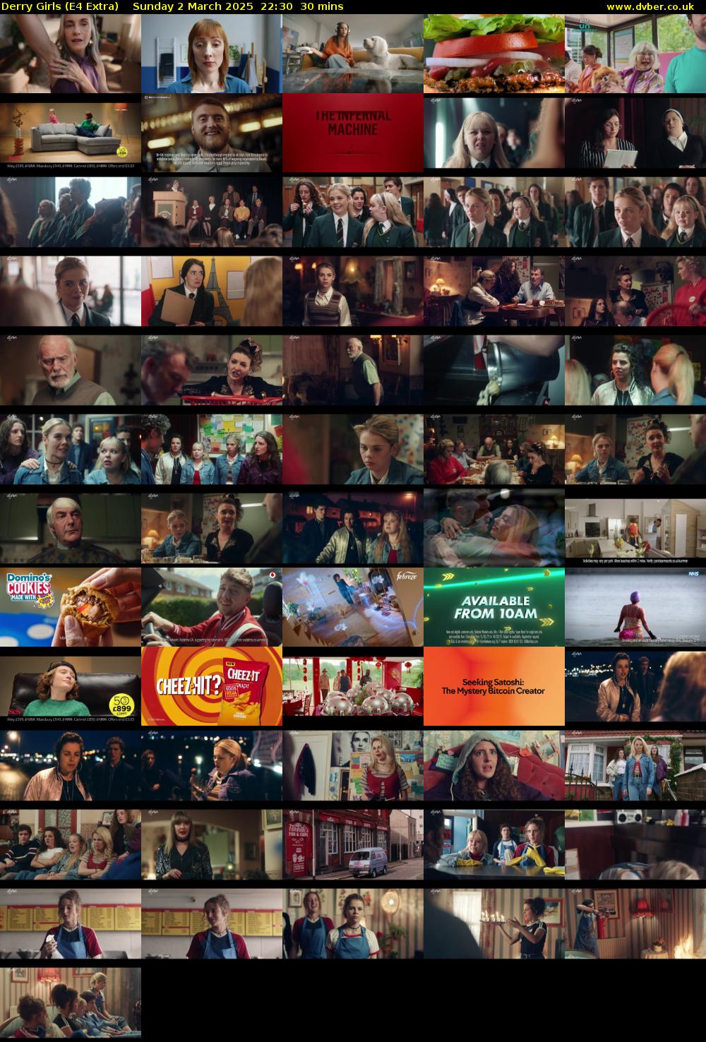 Derry Girls (E4 Extra) Sunday 2 March 2025 22:30 - 23:00