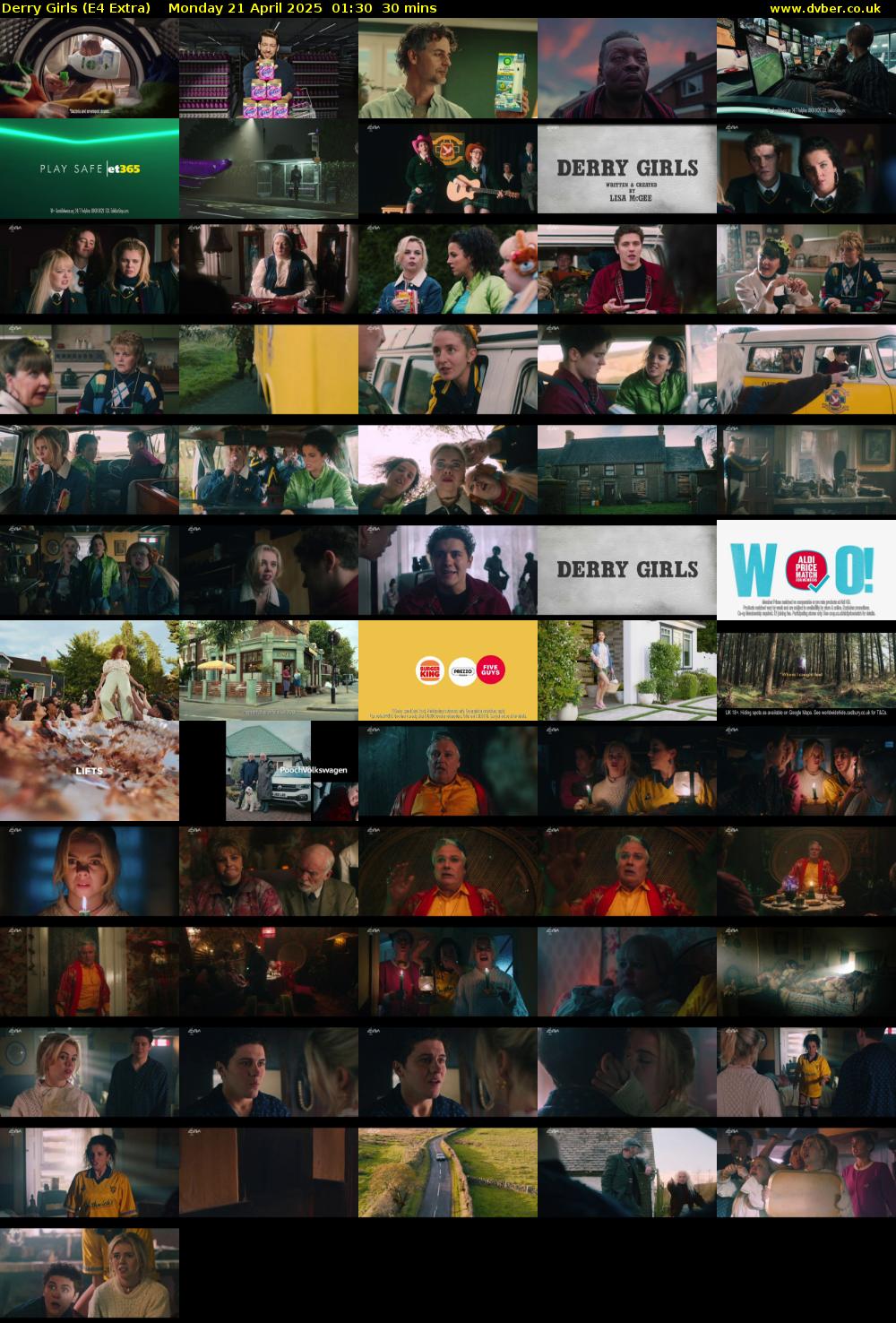 Derry Girls (E4 Extra) Monday 21 April 2025 01:30 - 02:00