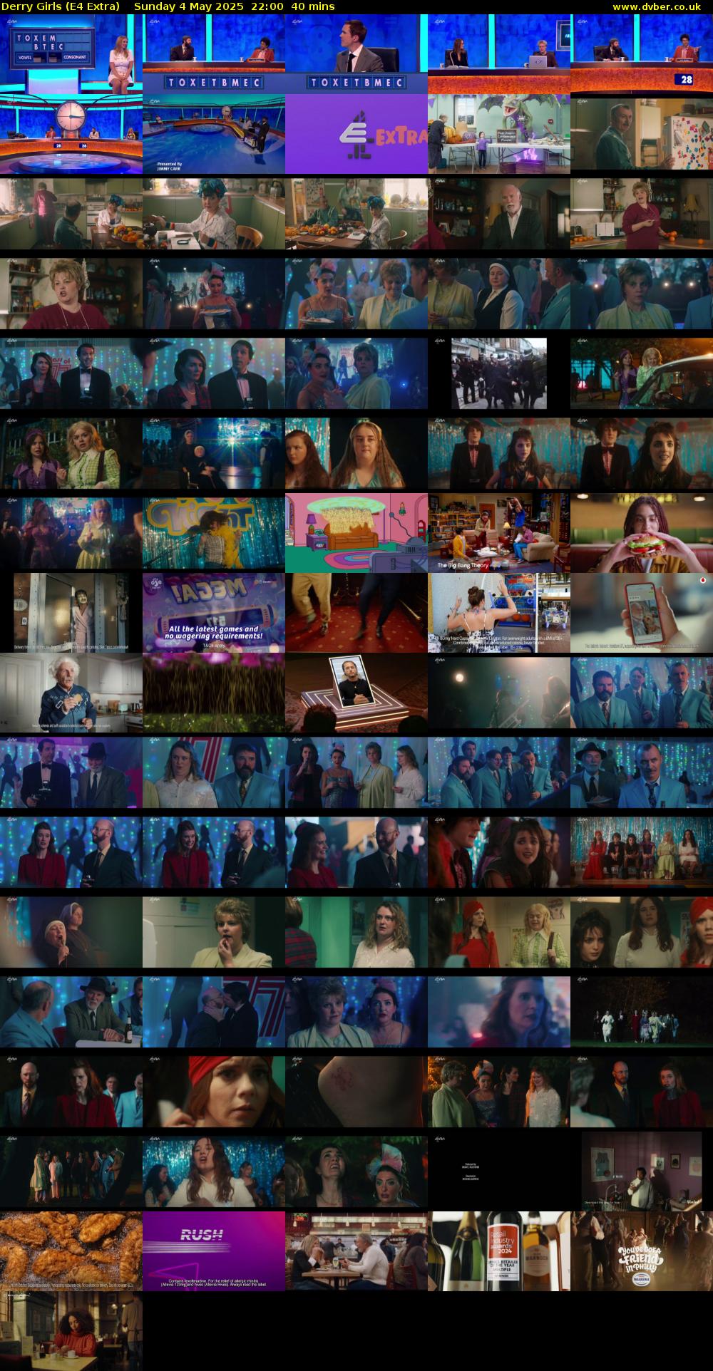 Derry Girls (E4 Extra) Sunday 4 May 2025 22:00 - 22:40