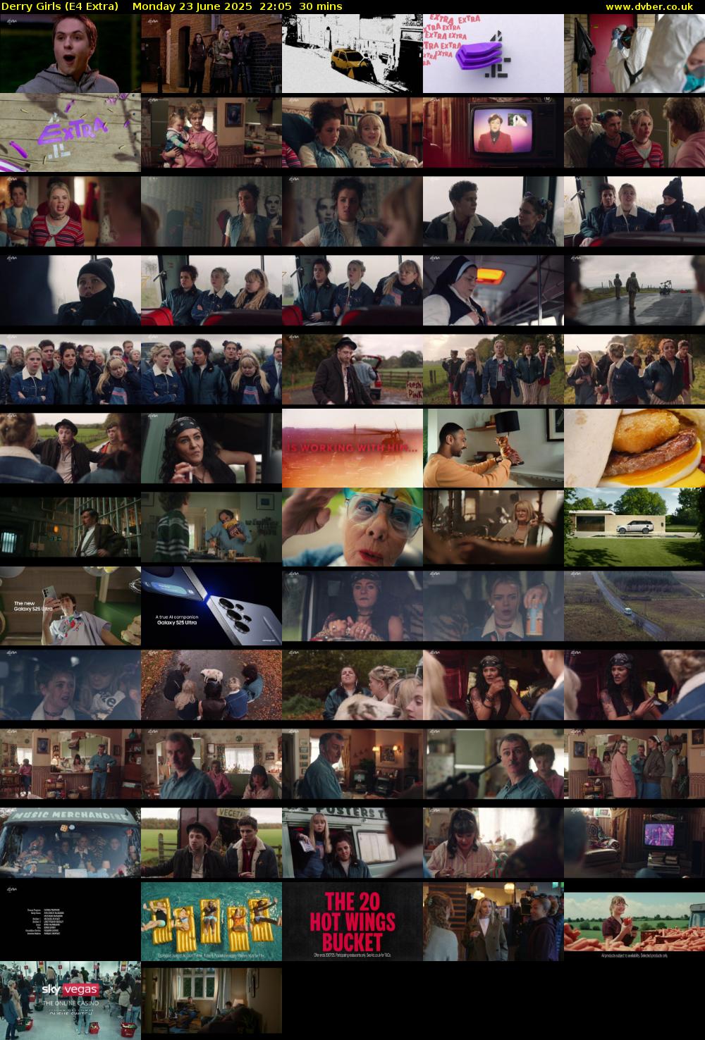 Derry Girls (E4 Extra) Monday 23 June 2025 22:05 - 22:35