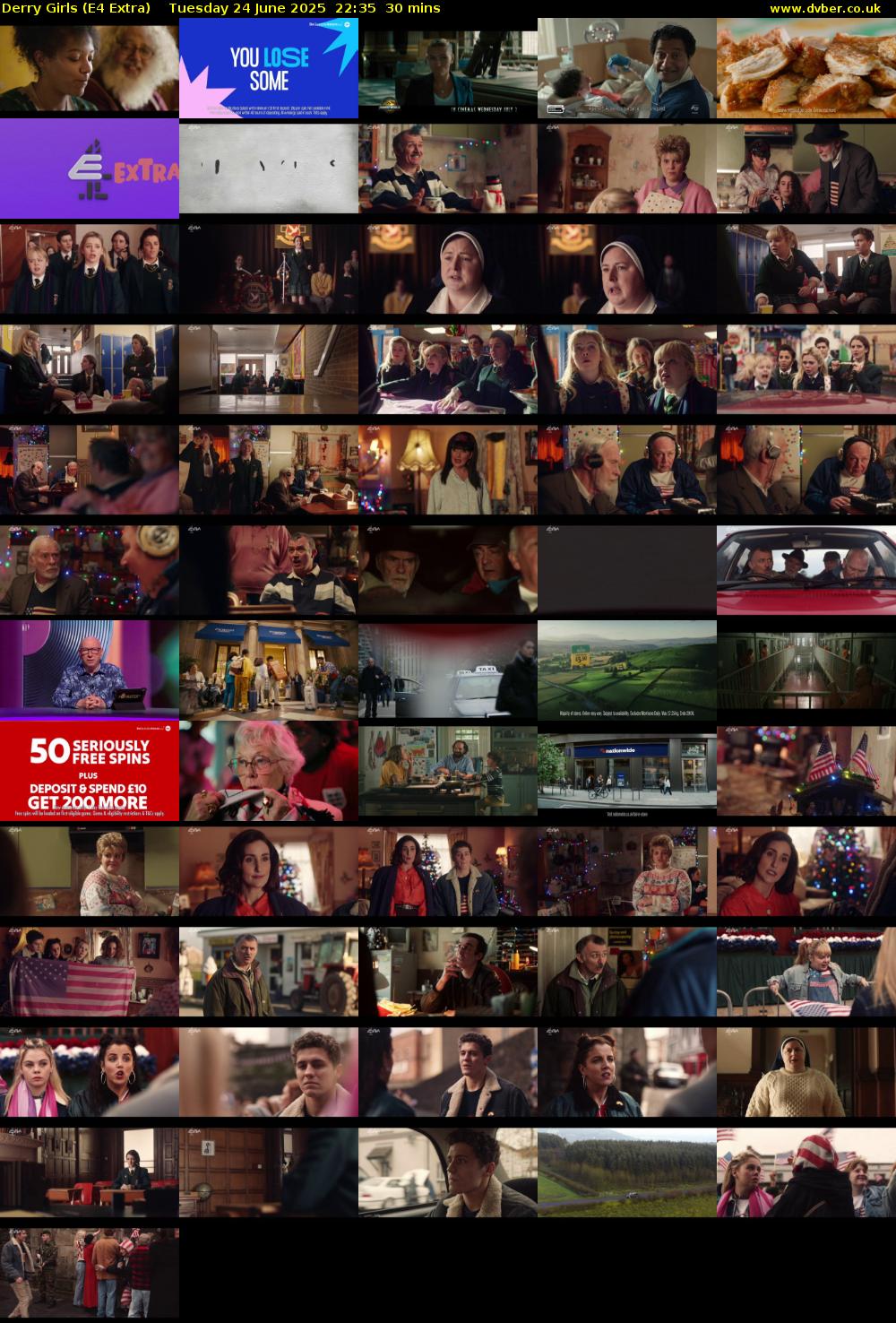Derry Girls (E4 Extra) Tuesday 24 June 2025 22:35 - 23:05