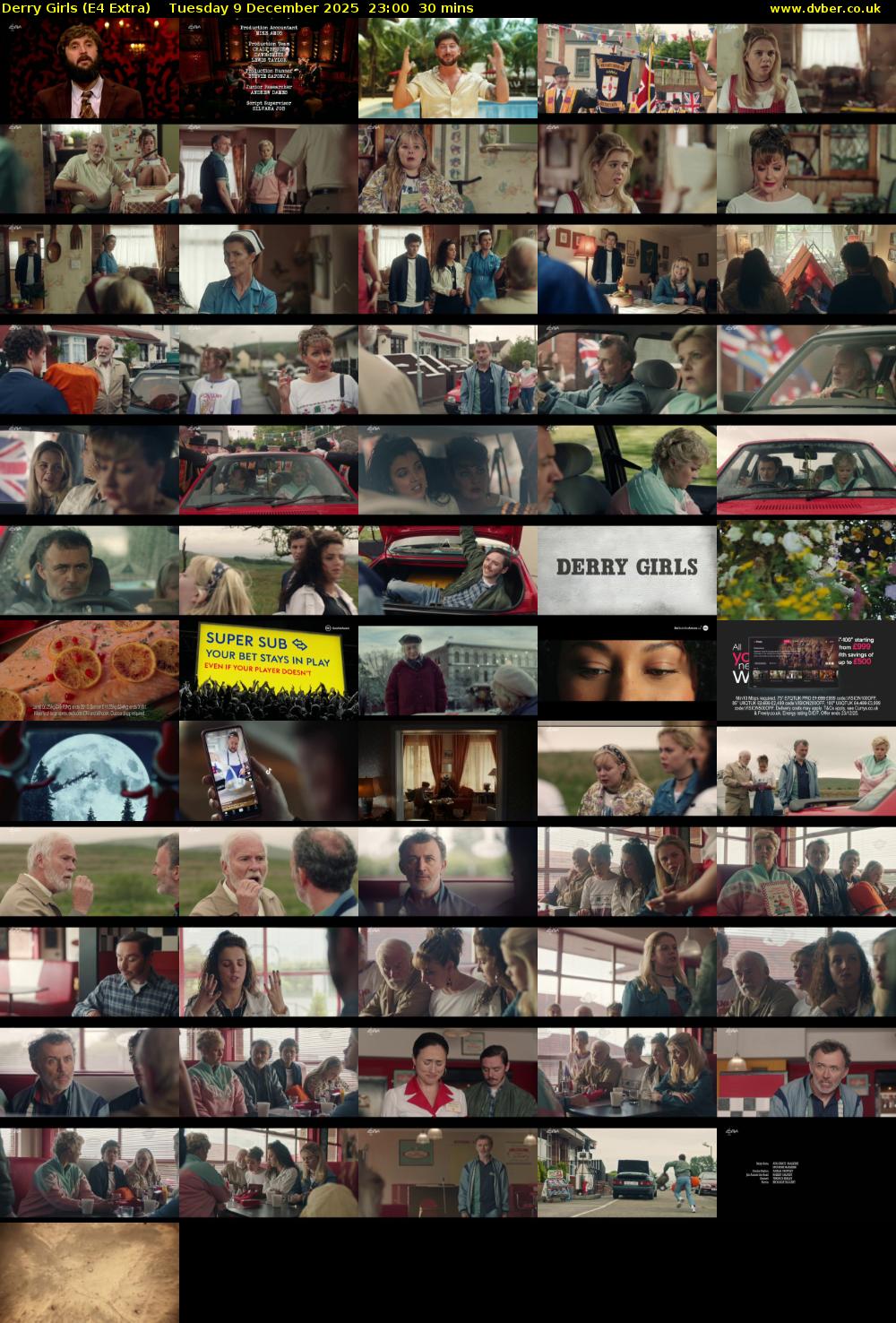 Derry Girls (E4 Extra) Tuesday 9 December 2025 23:00 - 23:30