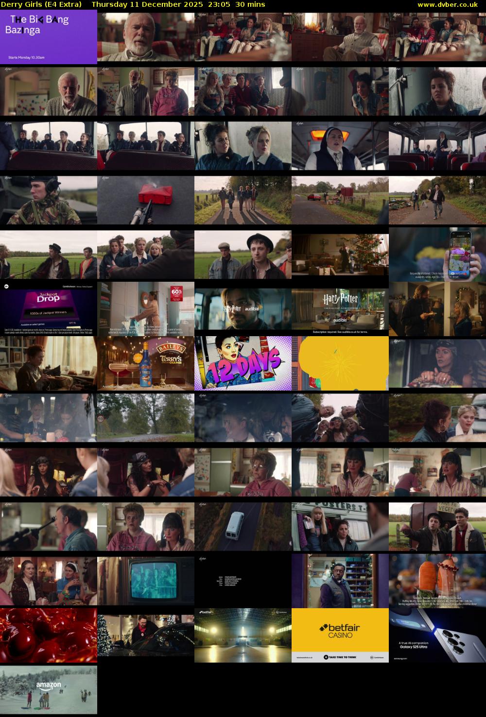 Derry Girls (E4 Extra) Thursday 11 December 2025 23:05 - 23:35