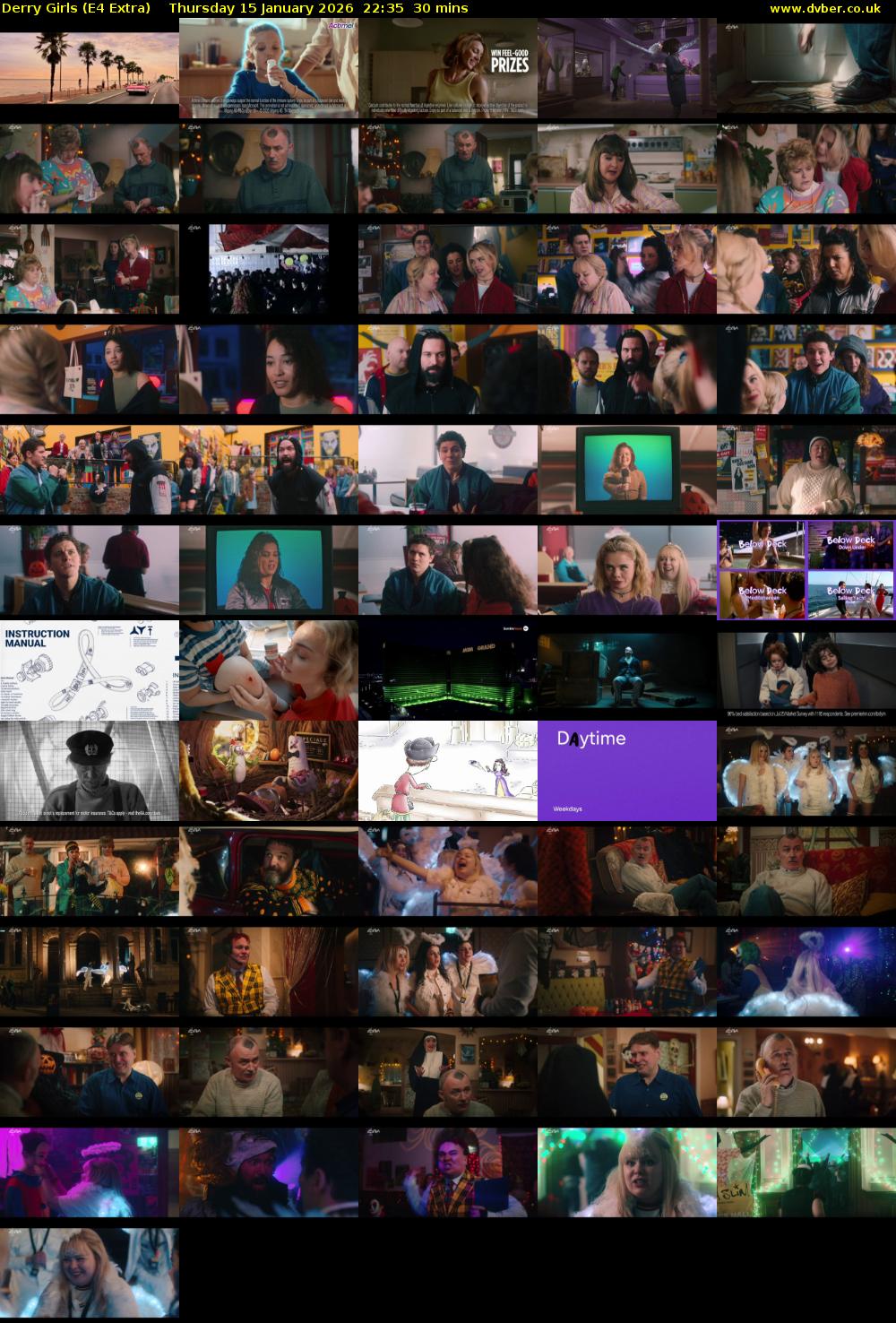 Derry Girls (E4 Extra) Thursday 15 January 2026 22:35 - 23:05