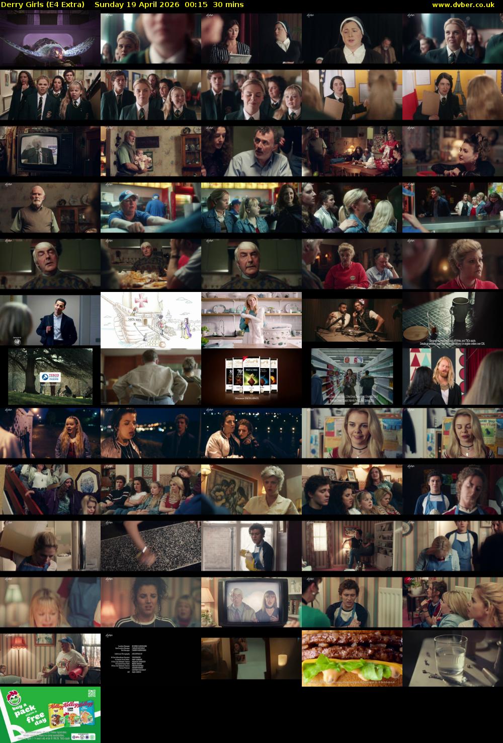 Derry Girls (E4 Extra) Sunday 19 April 2026 00:15 - 00:45